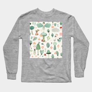 Micro Flora & Fauna Long Sleeve T-Shirt